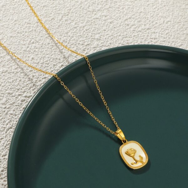 Rose Collar Necklace - Image 2